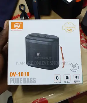 Dv Mini Bluetooth Speaker - Pure Bass, Loud Stereo