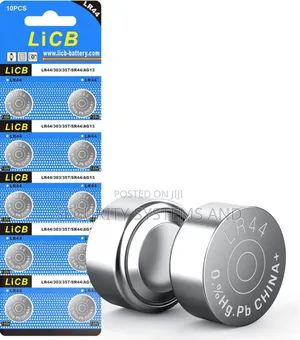 Lr 44 Button Batteries - A Pack of 10 Pieces