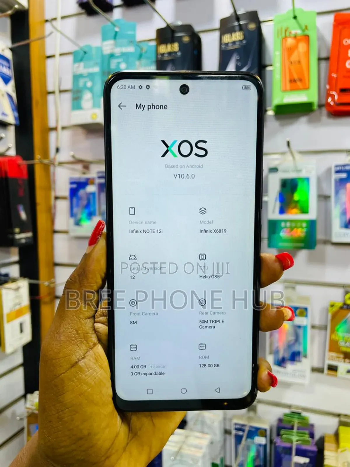 Infinix Note 12i 128 GB Black