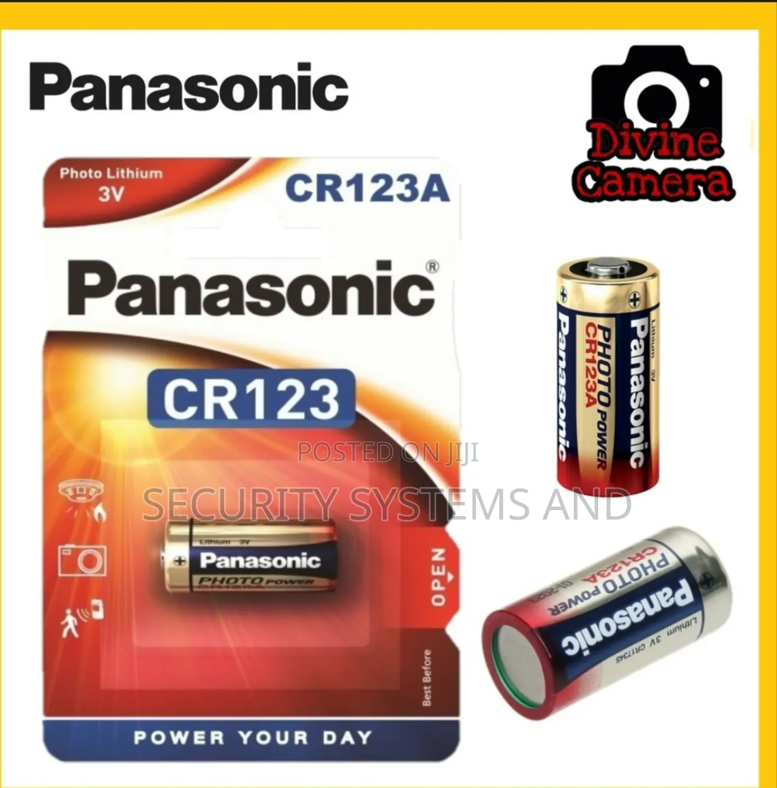 Panasonic Cr 123a Lithium Batteries