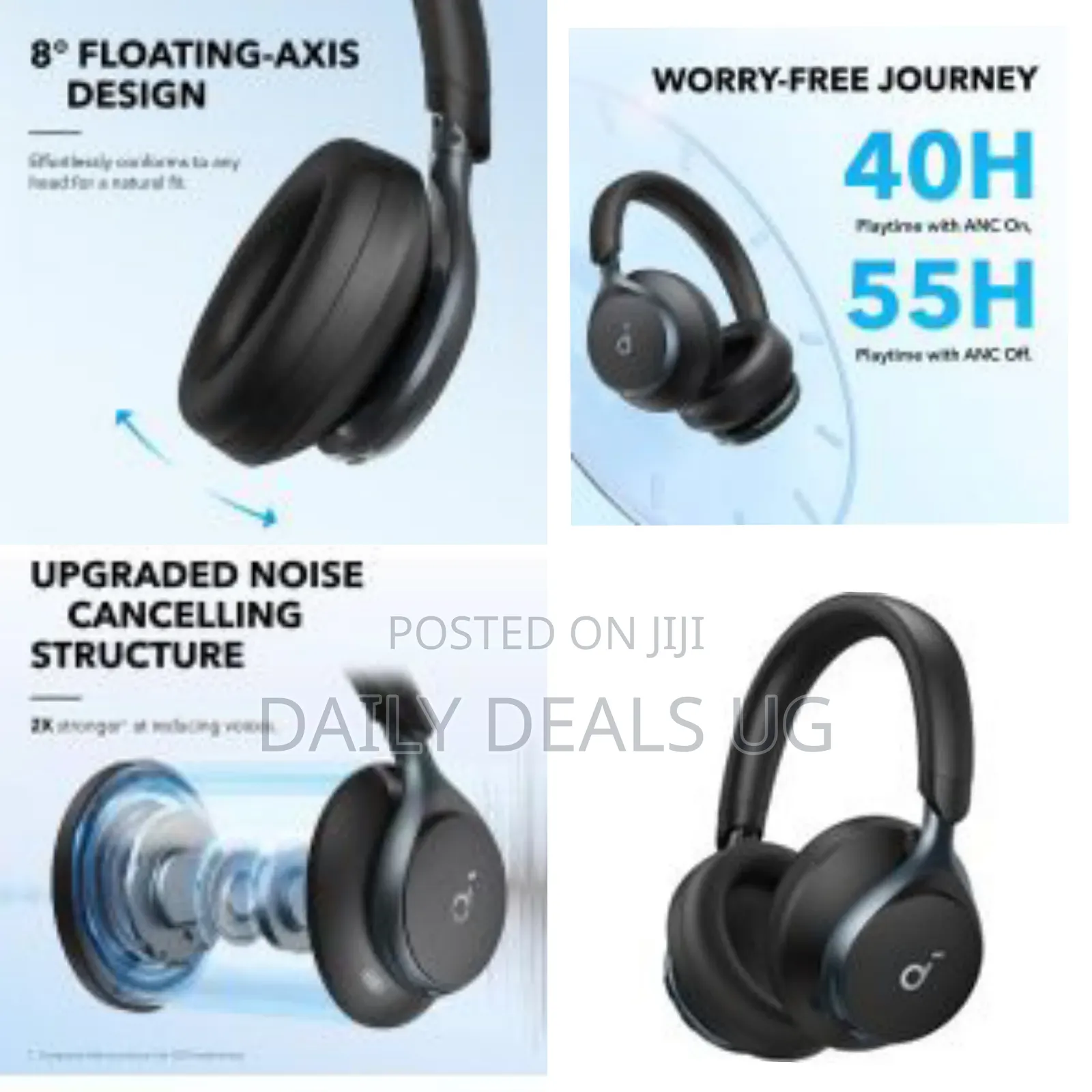 Anker Soundcore Space One - Adaptive Active Noise Cancelling