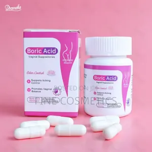 Wholesale Only, Boric Acid Antibacterial Feminine Yoni Suppository. 30