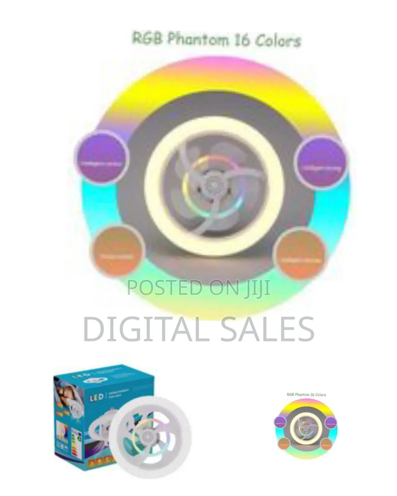 Socket Fan Light