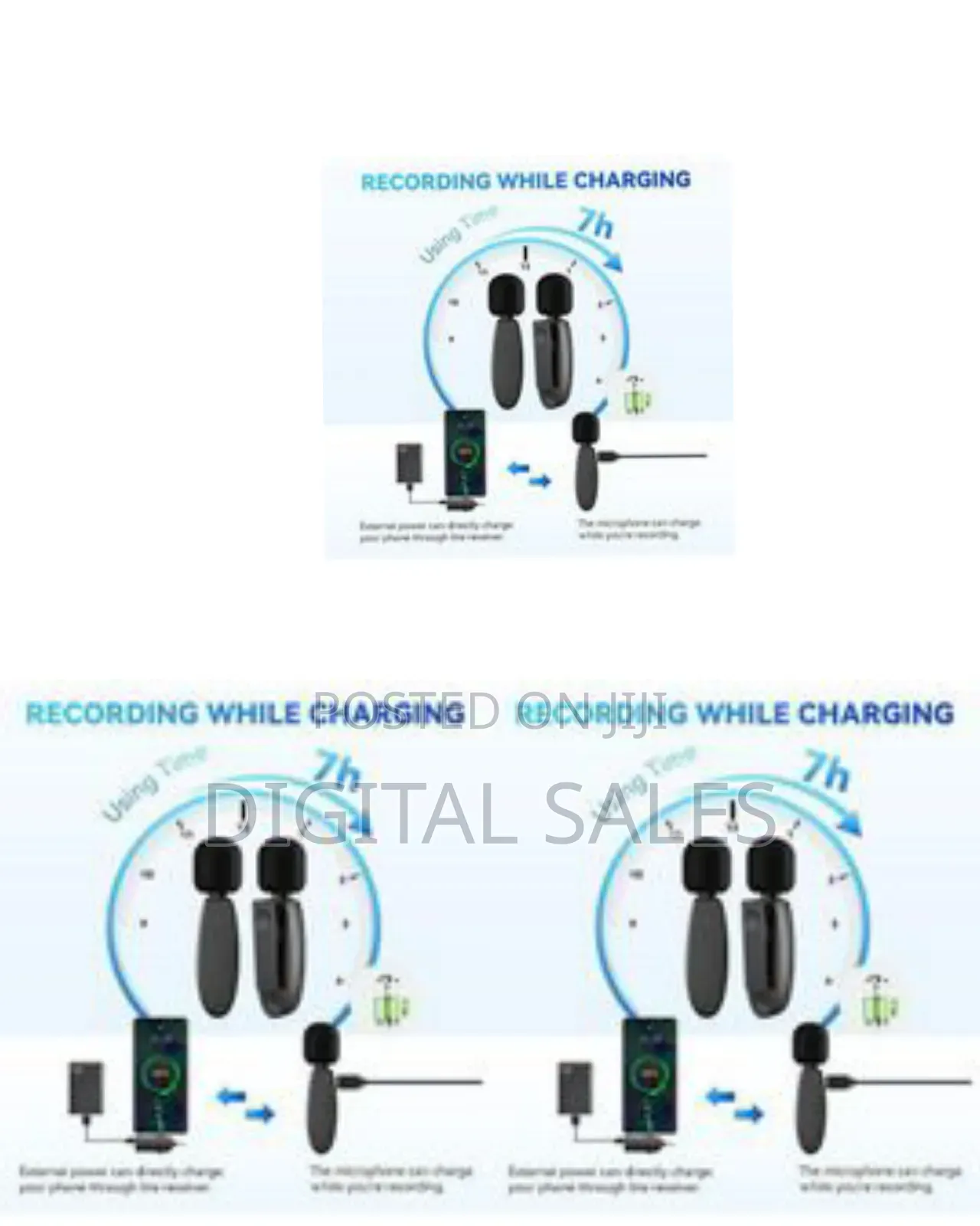 Universal Wireless Lavalier Microphone System -