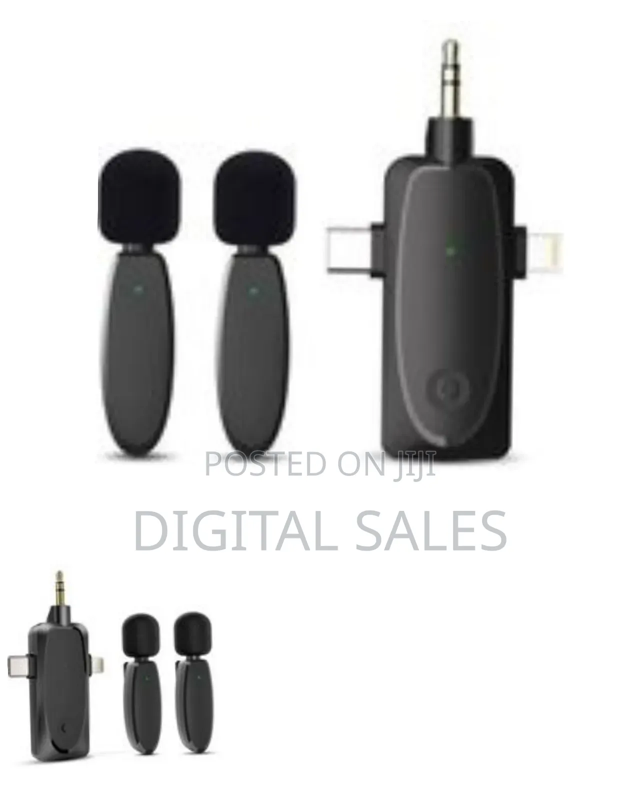 Universal Wireless Lavalier Microphone System -