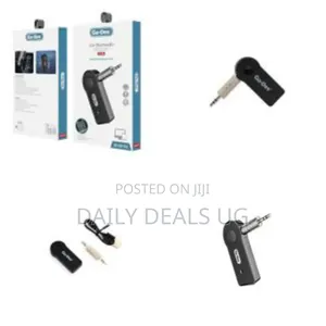 Go-Des Car Bluetooth Transmitter and Receiver, Car Bluetooth Adapter
