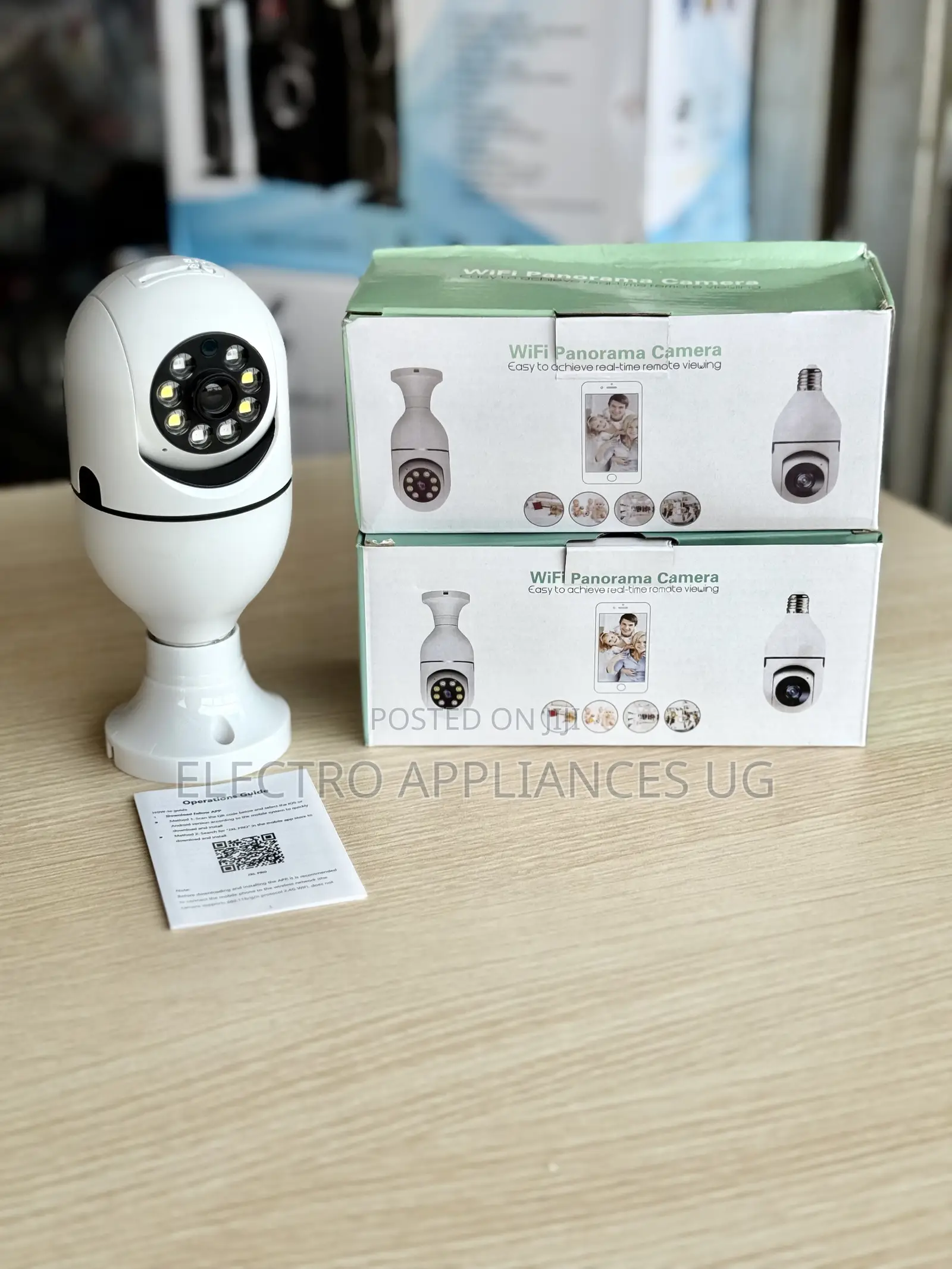 Wifi Panorama Camera, a Smart 360-Degree Surveillance Device.