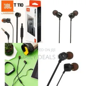JBL Tune 110 Wired in-Ear Headphones, Deep and Powerful Pure Bass