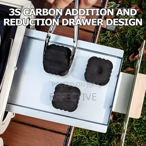 Portable Oil Drum Barbecue