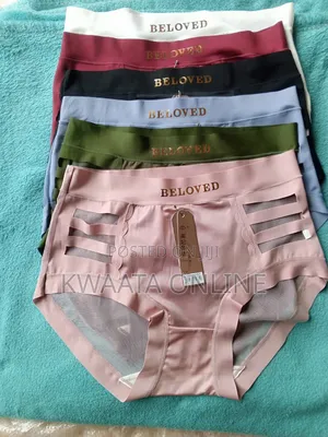 12 Pieces Women Knickers (Beloved) Underwear Silk Ruffled Cute Panties