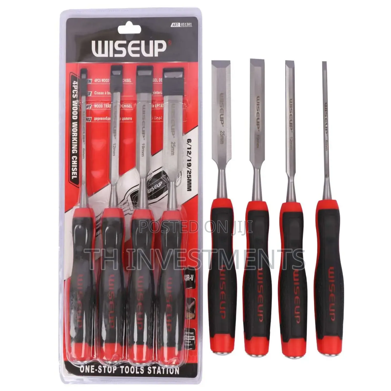 Wood Chisel 4 PCS Set Wu