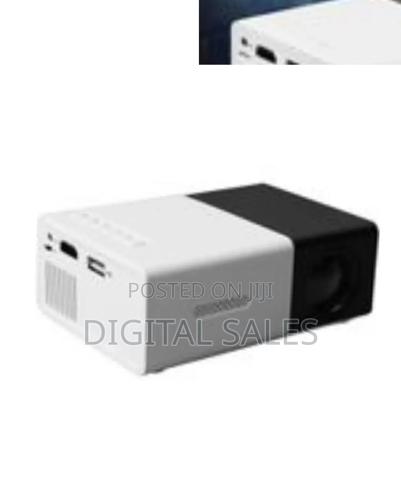Ultra-compact Mini Portable Projector - Multicolor