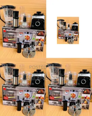 Hoffmans Hm-1265 Multi-Function 5-in-1 Food Processor -