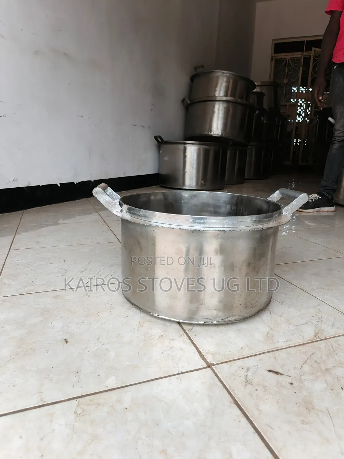 Stainless Steel Fabricated Firewood Sauce Pans