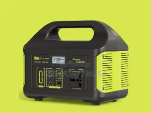 Portable Power Station 500w – Solar Generator With Flashlight.