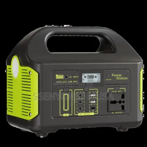 Portable Power Station 500w – Solar Generator With Flashlight.