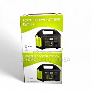 Portable Power Station 500w – Solar Generator With Flashlight.