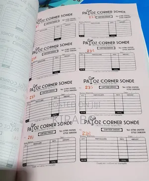 Cash Books, Invoices Bar Receipts
