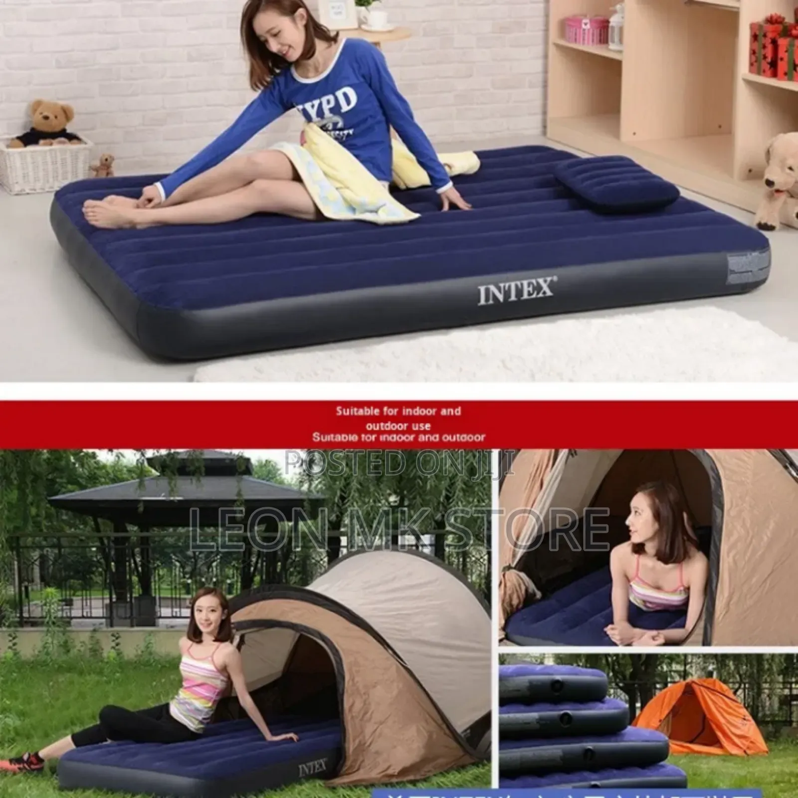 Single Intex Inflatable Mattress