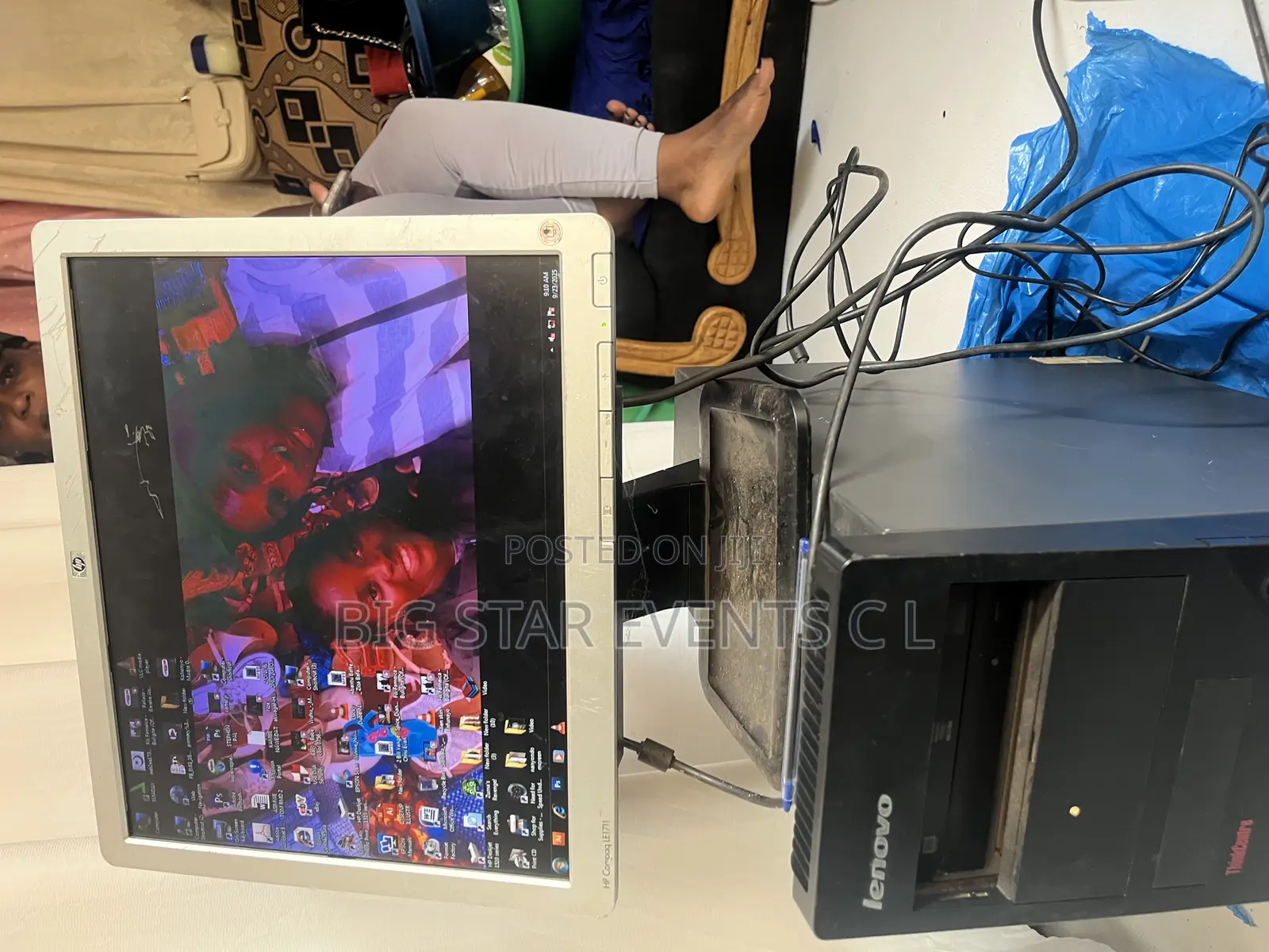 Desktop Computer Lenovo 6GB Intel Core 2 Duo HDD 500GB
