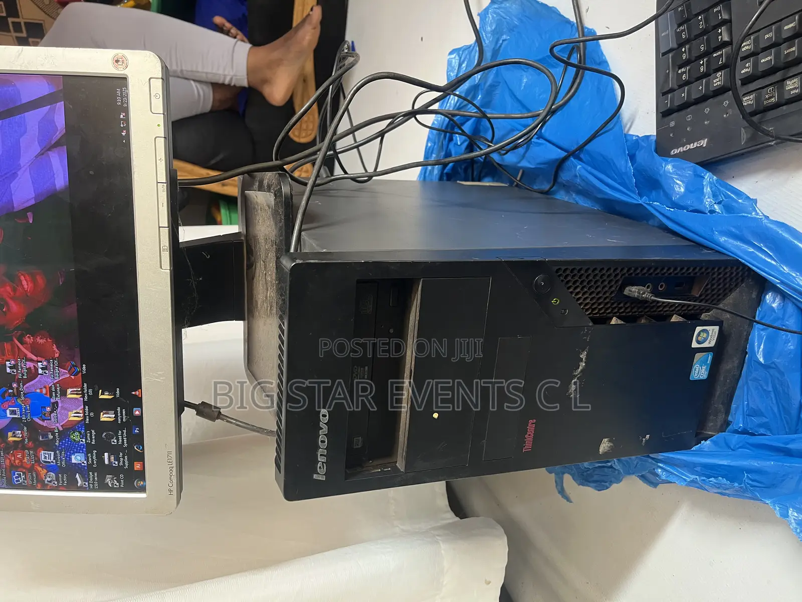 Desktop Computer Lenovo 6GB Intel Core 2 Duo HDD 500GB
