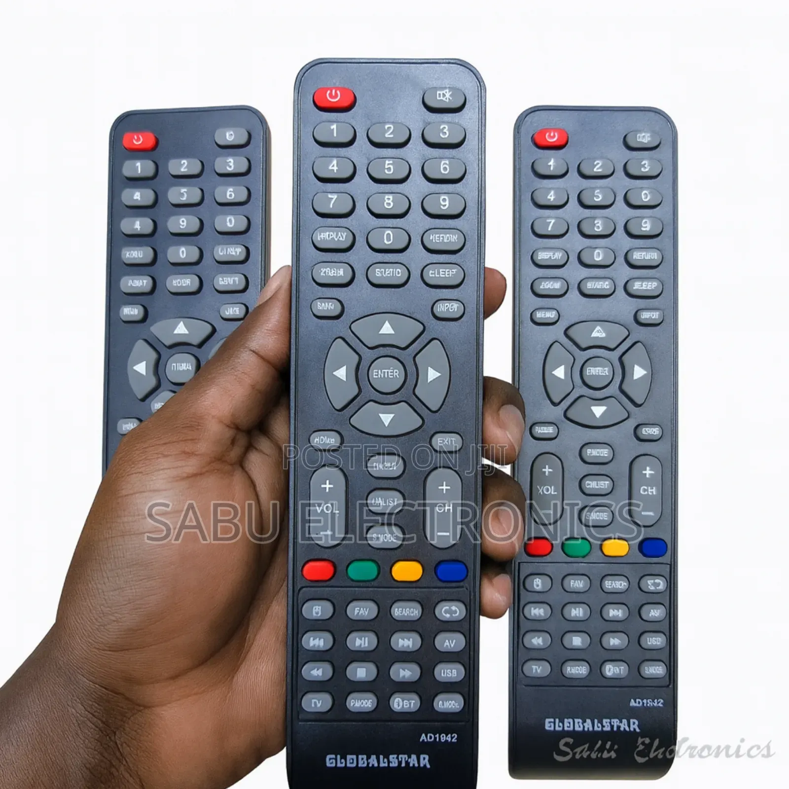 Remote Control Replacement for Globalstar Digital and Smart TVS - Led