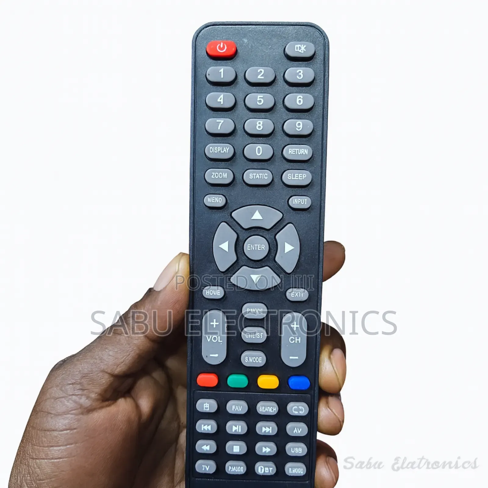 Remote Control Replacement for Globalstar Digital and Smart TVS - Led