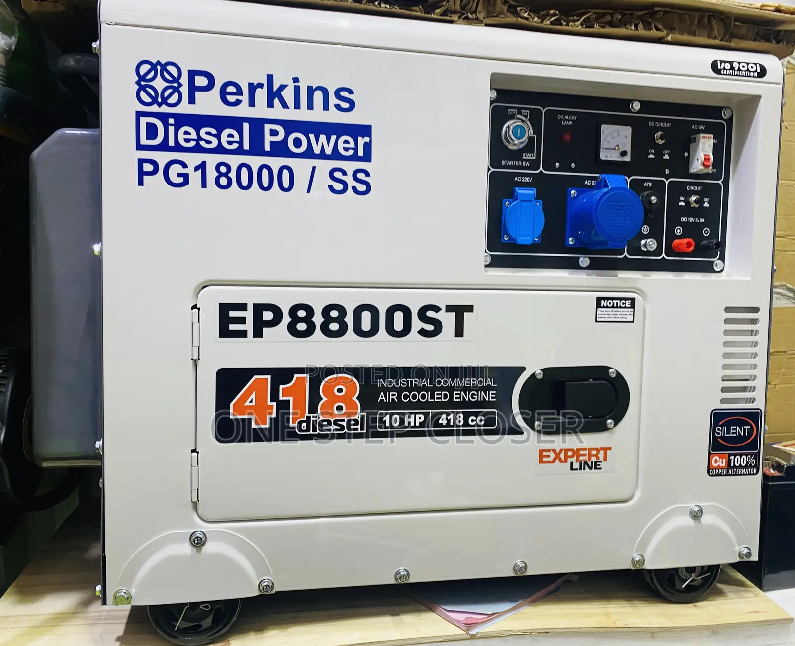 7.5kva Perkins Super Silent Generator