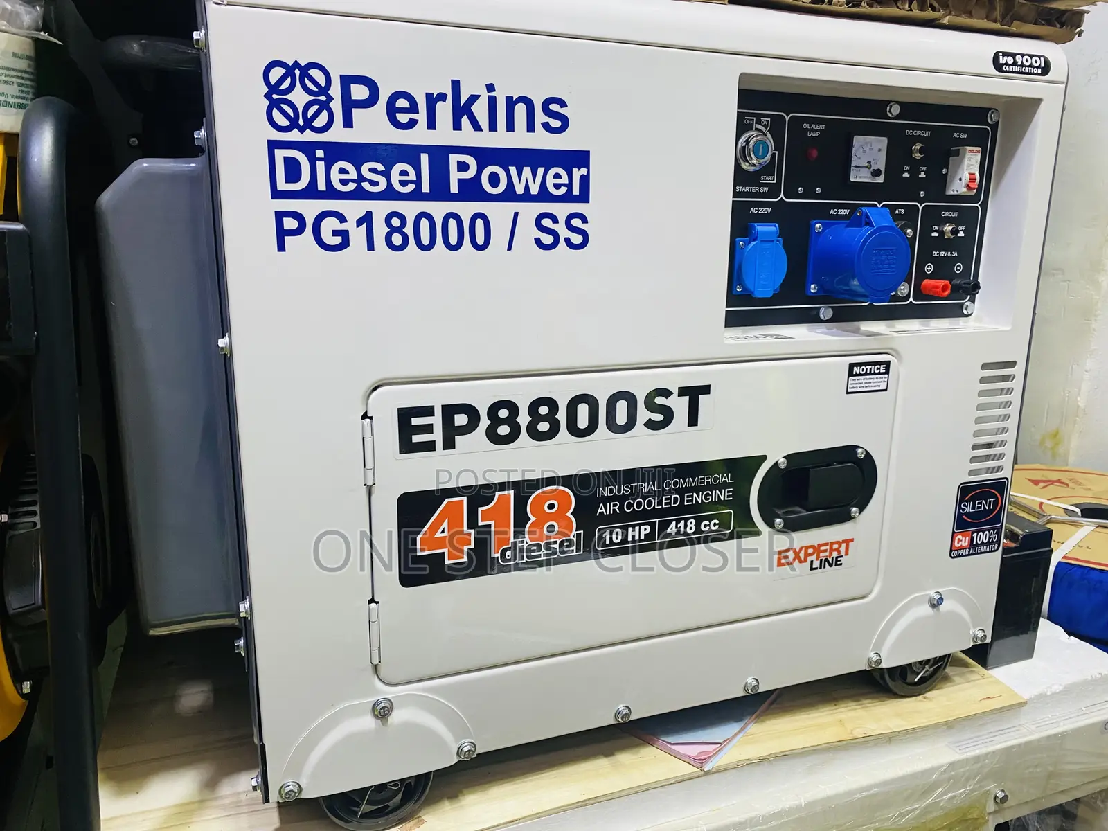 7.5kva Perkins Super Silent Generator