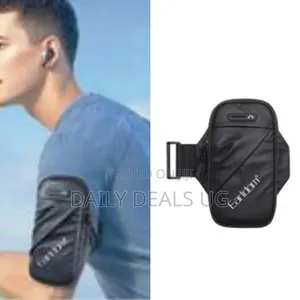 Earldom Waterproof Sports Armband Bag, Leather Arm Bag Universal