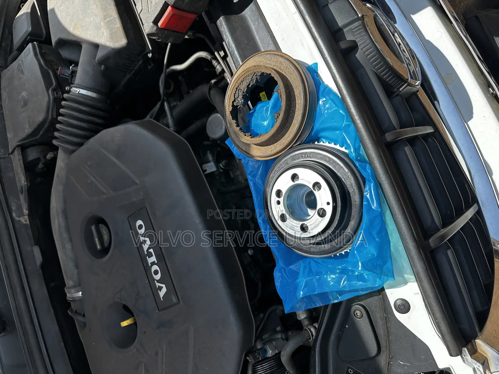 Volvo Engine Pulley