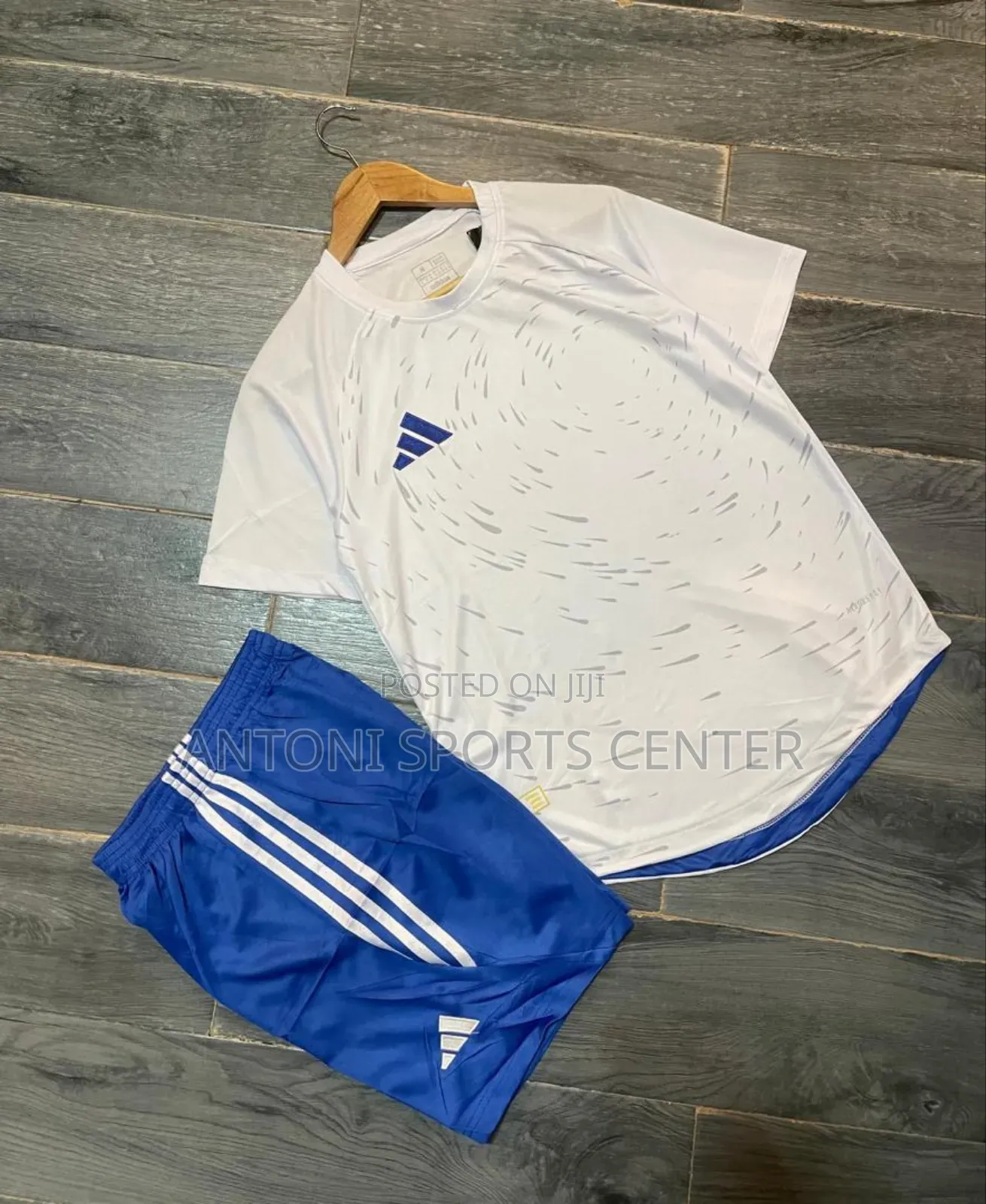 White Blue Color Plain Jerseys Original One