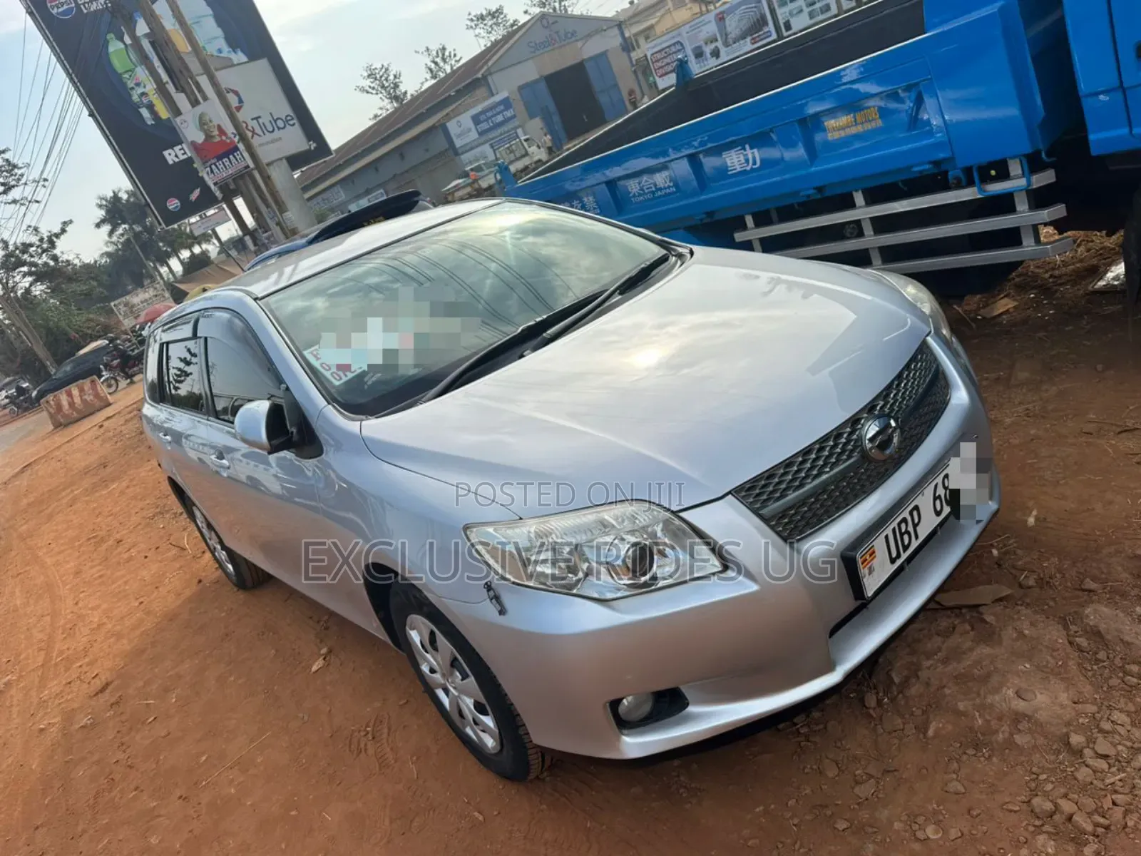 Toyota Corolla Fielder 2010 Silver
