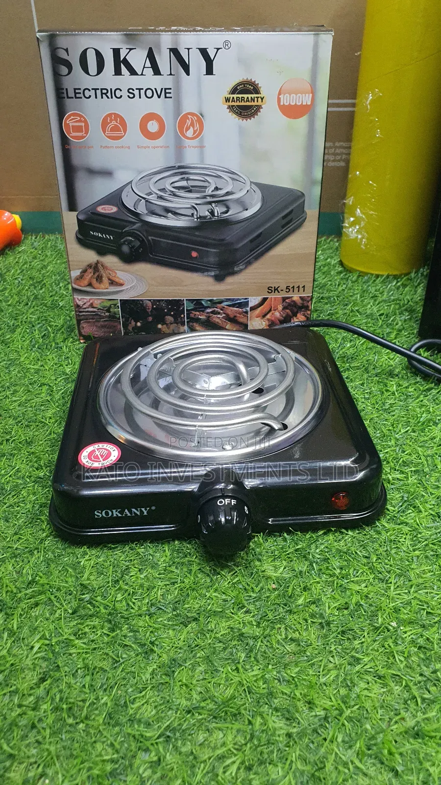 Sokany Single Coil Cooker