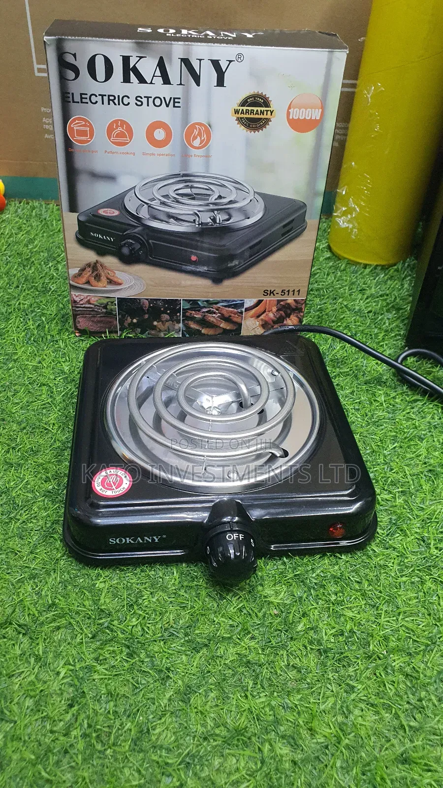 Sokany Single Coil Cooker