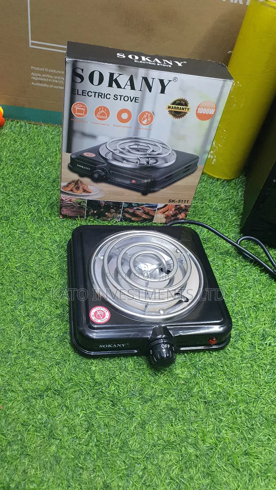 Sokany Single Coil Cooker