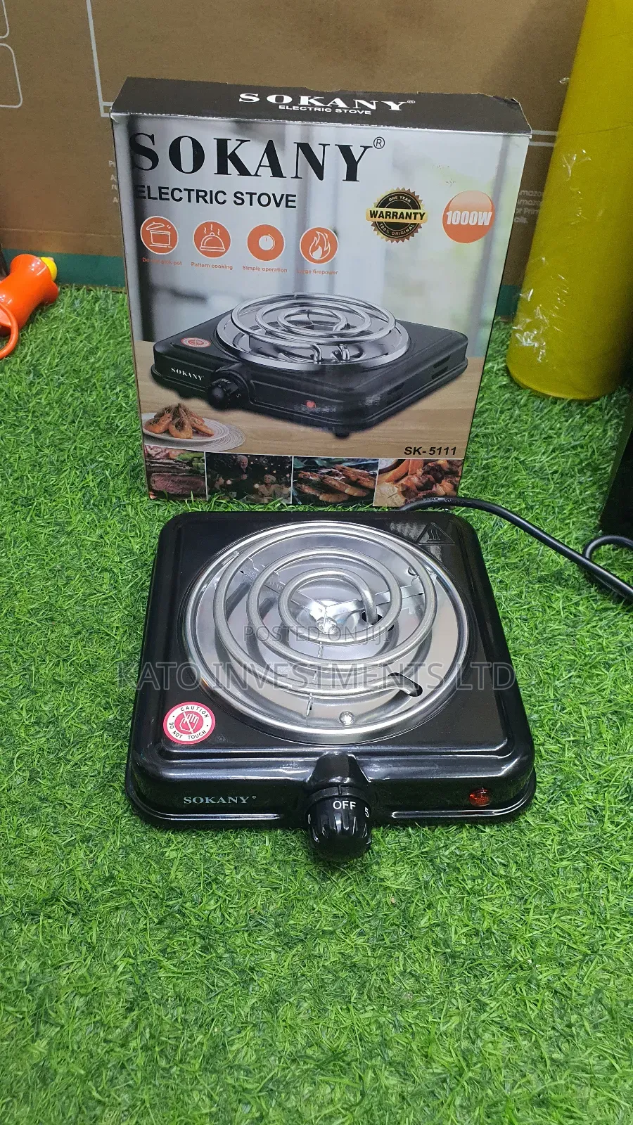 Sokany Single Coil Cooker