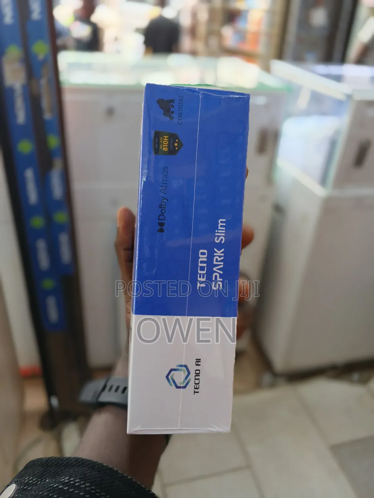 New Tecno Spark Slim 256 GB Black