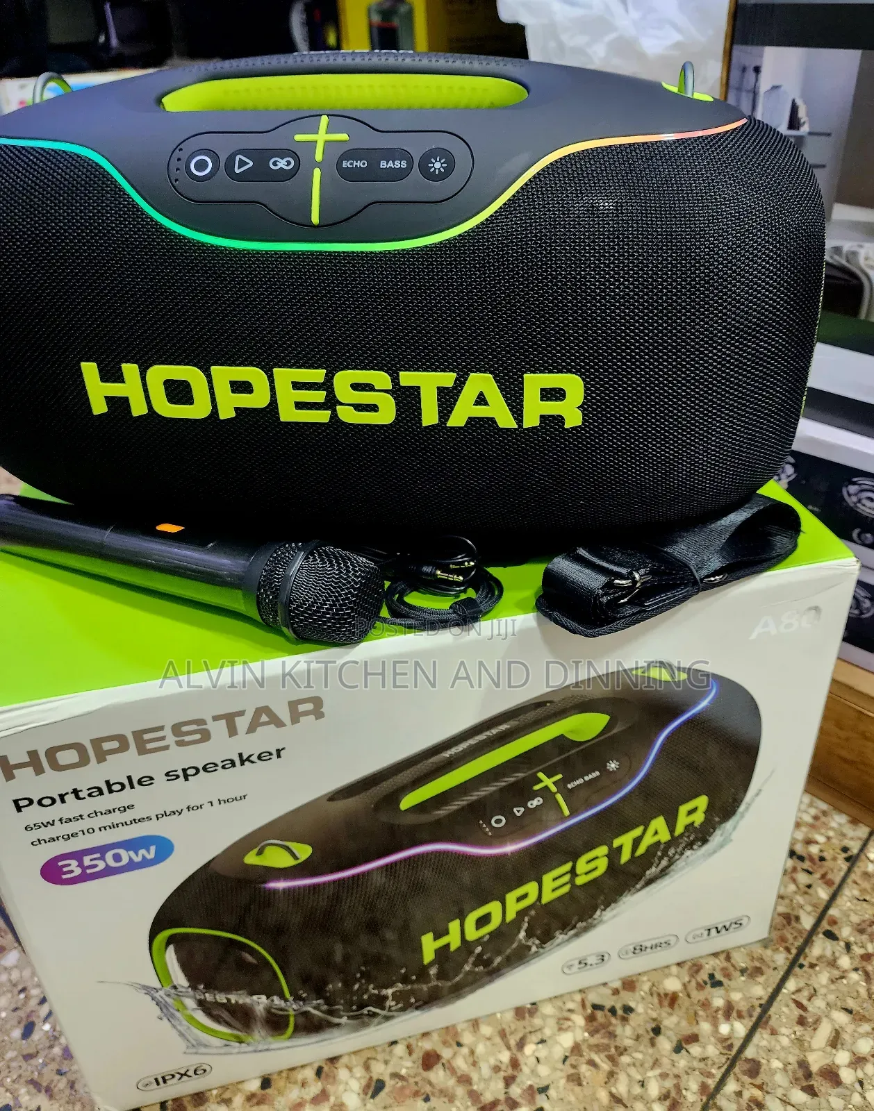 Wireless Speaker Hopestar A80 350w