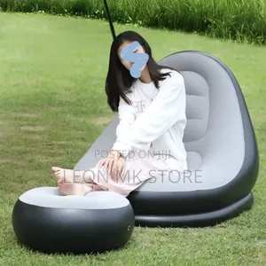 Modern Foldable Flocked Air Sofa