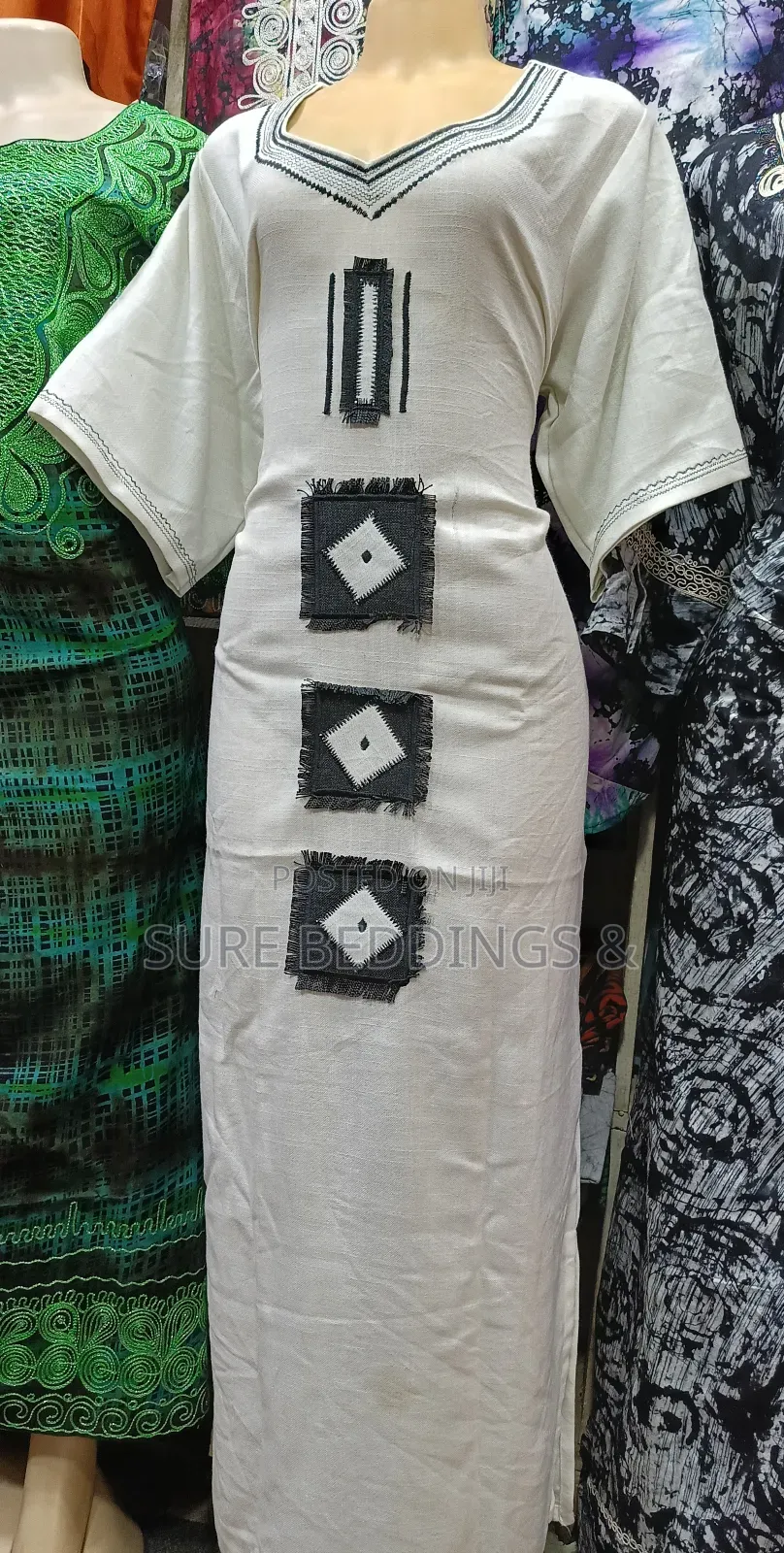 Linen African Dress