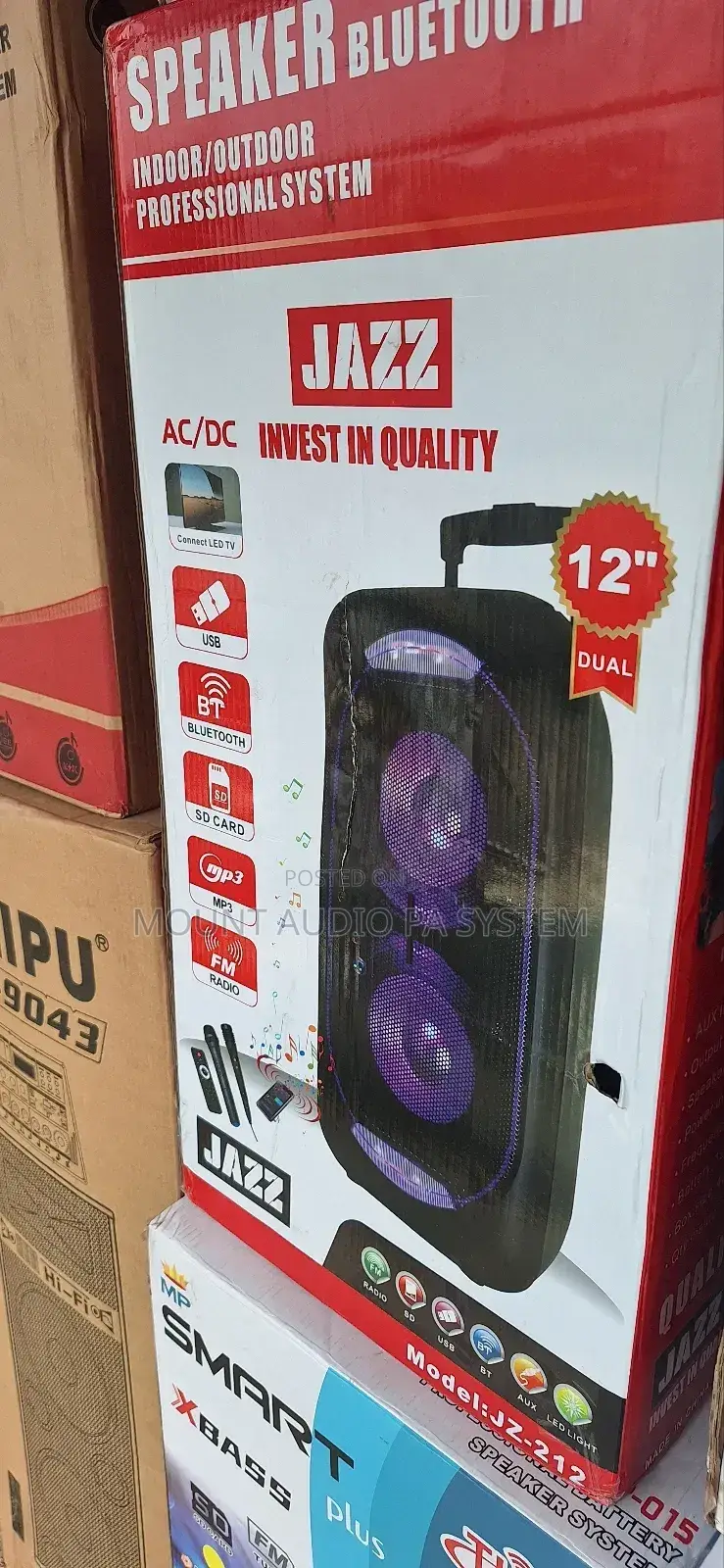 Jazz Rechargeable Speaker Jz 212
