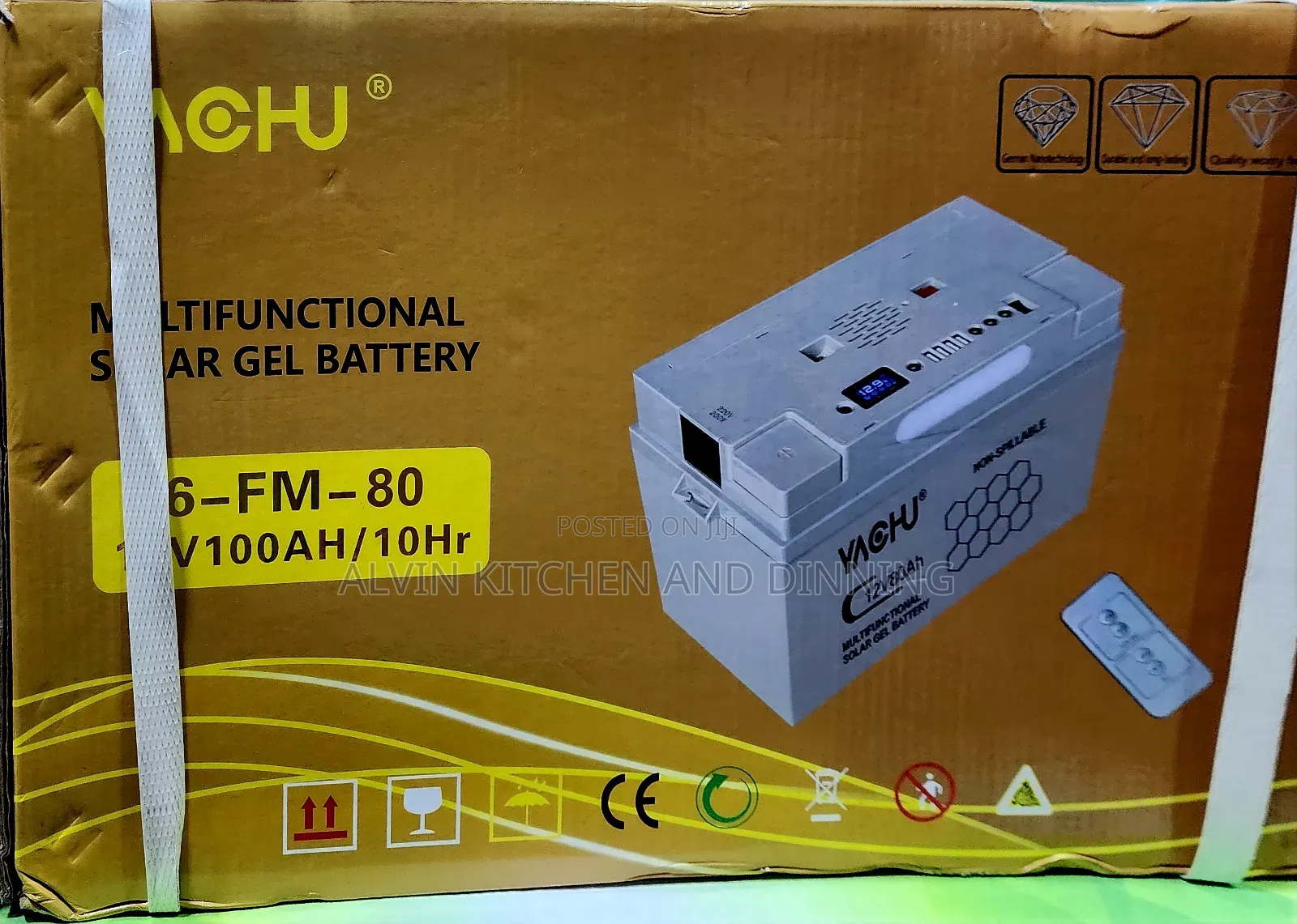 Solar Battery With Inverter
