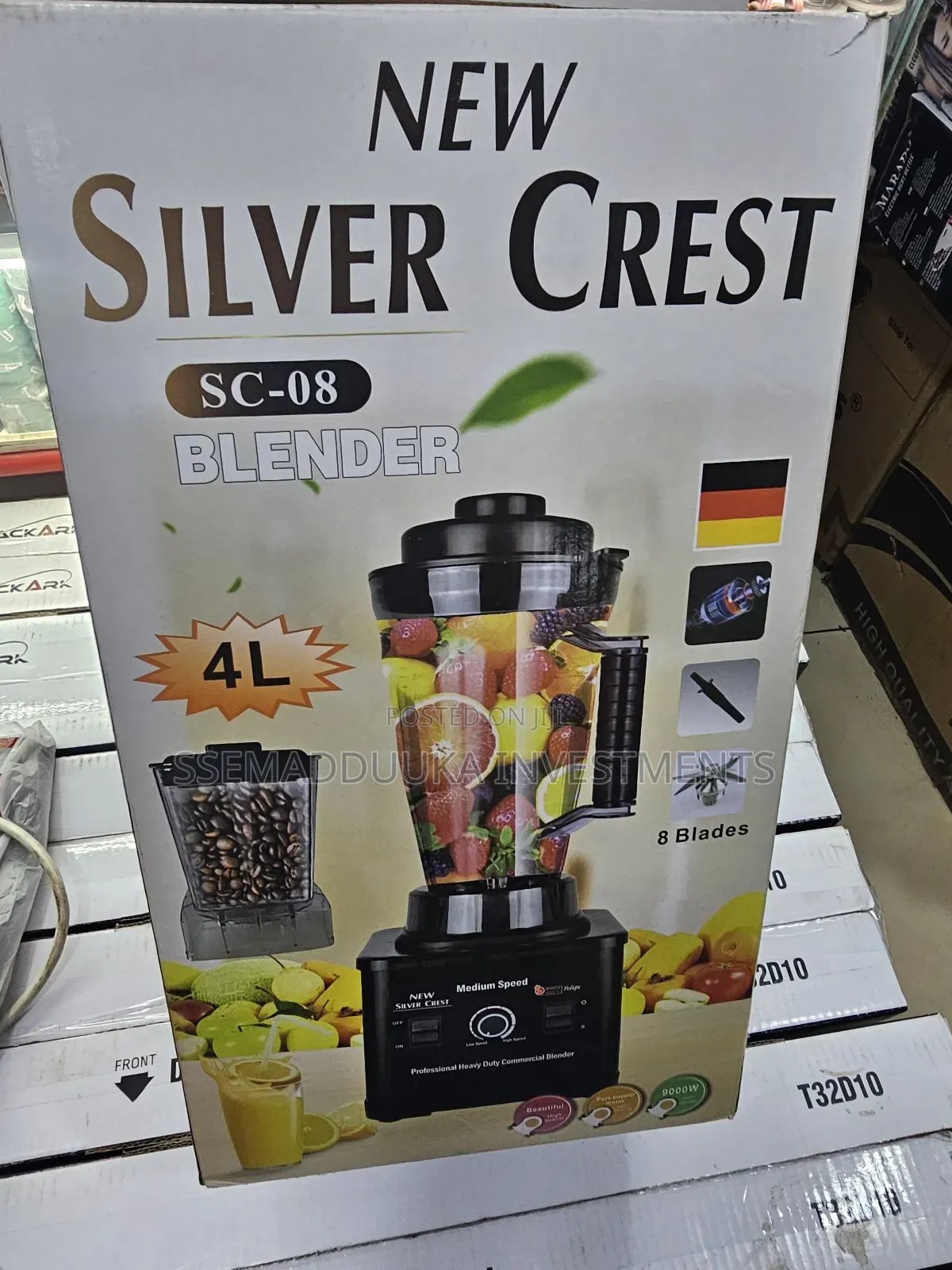 Silver Crest 4litres Electronics Commercial Blender
