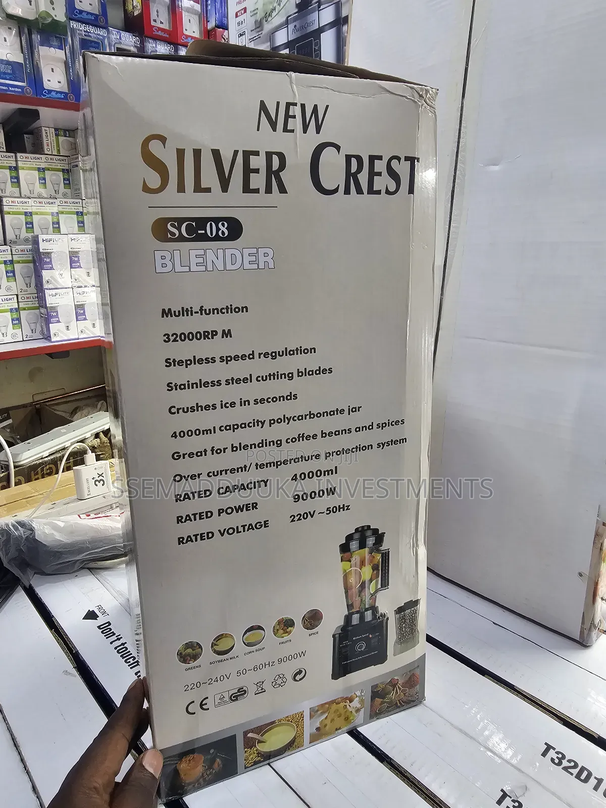 Silver Crest 4litres Electronics Commercial Blender