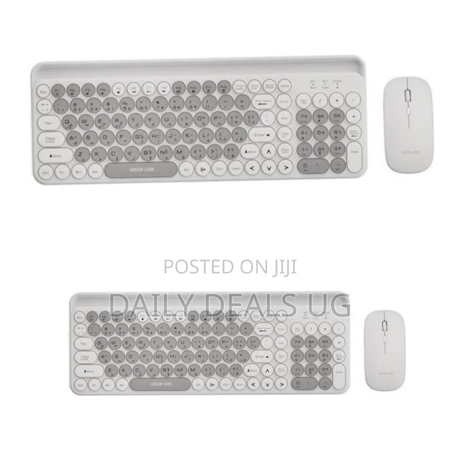 Green Lion Wireless Duo Bluetooth Keyboard and Mouse Combo