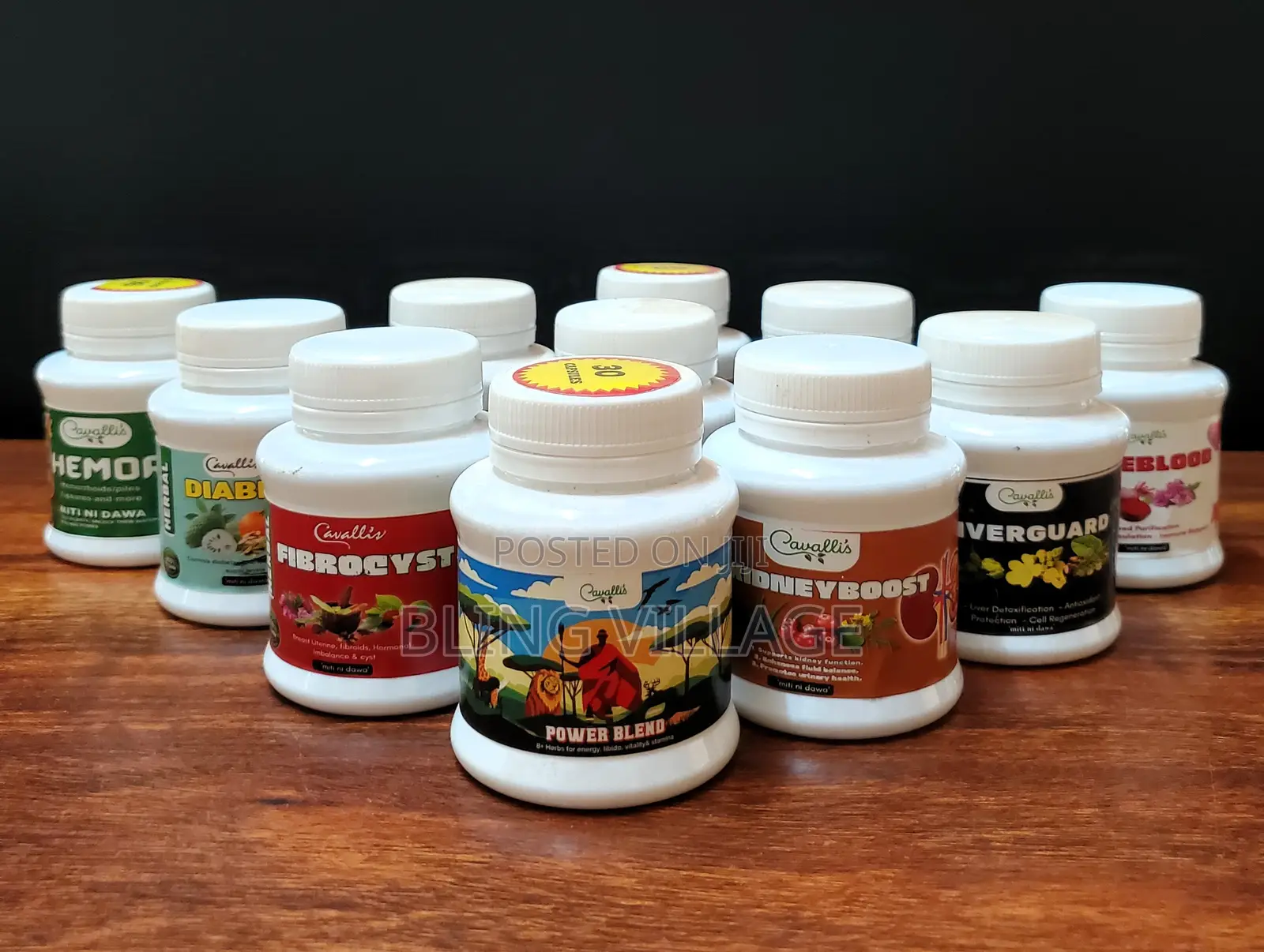 Cavallis Herbal Remedies and Supplements Capsules