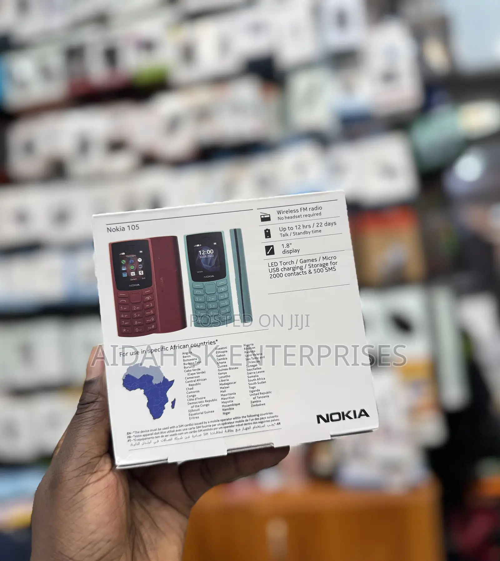 New Nokia 105 Black
