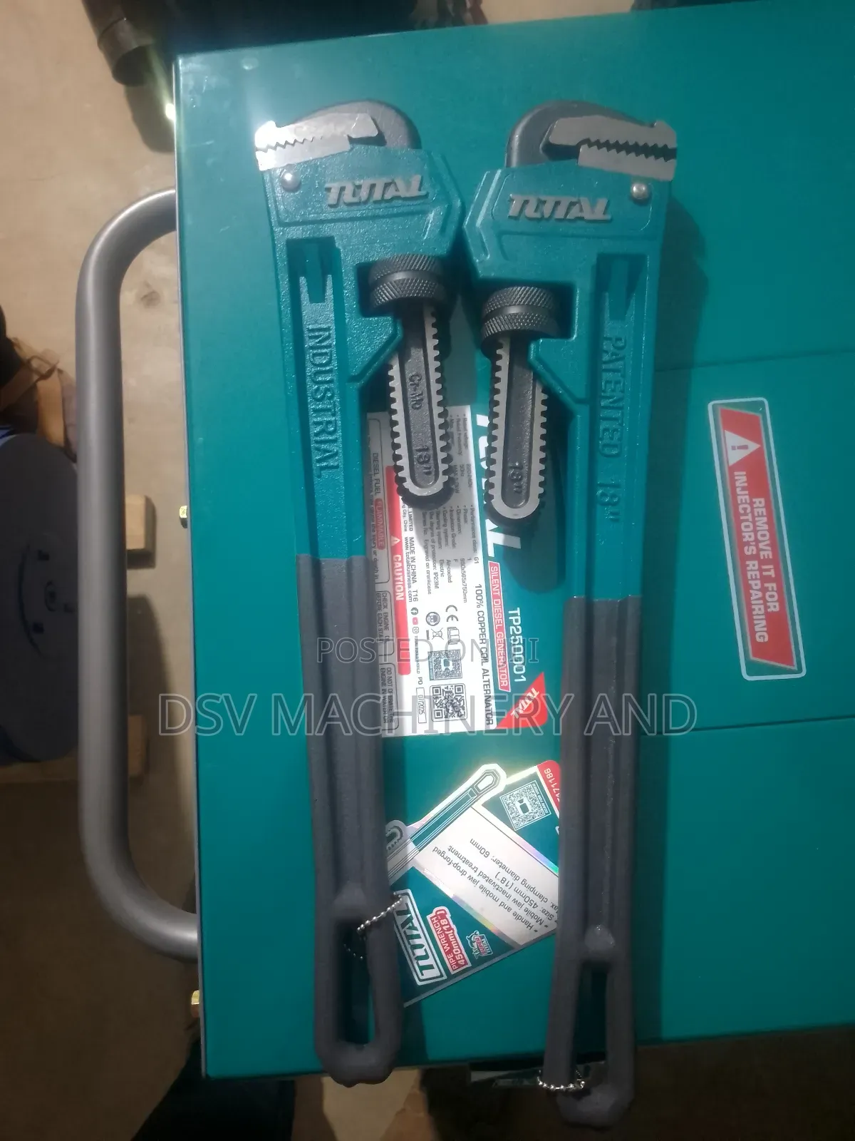 18" Pipe Wrench Total