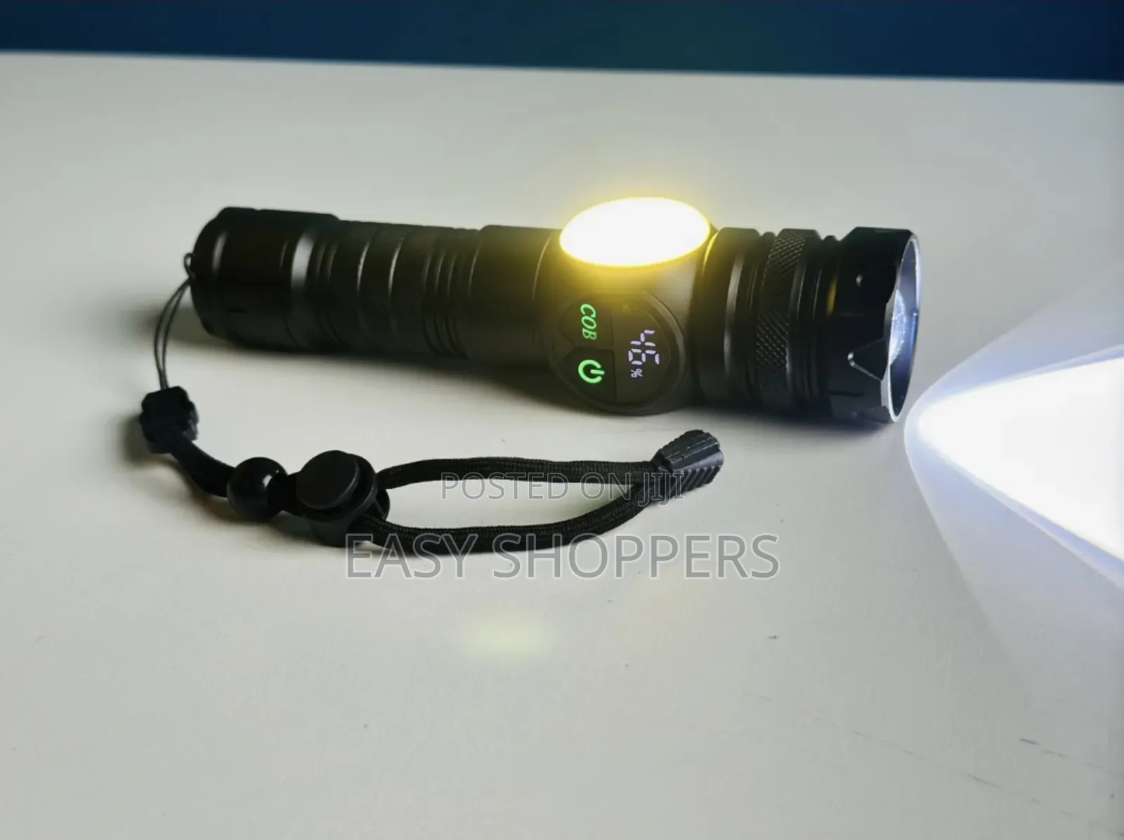 Gearup Cob Rechargeable Flashlight.
